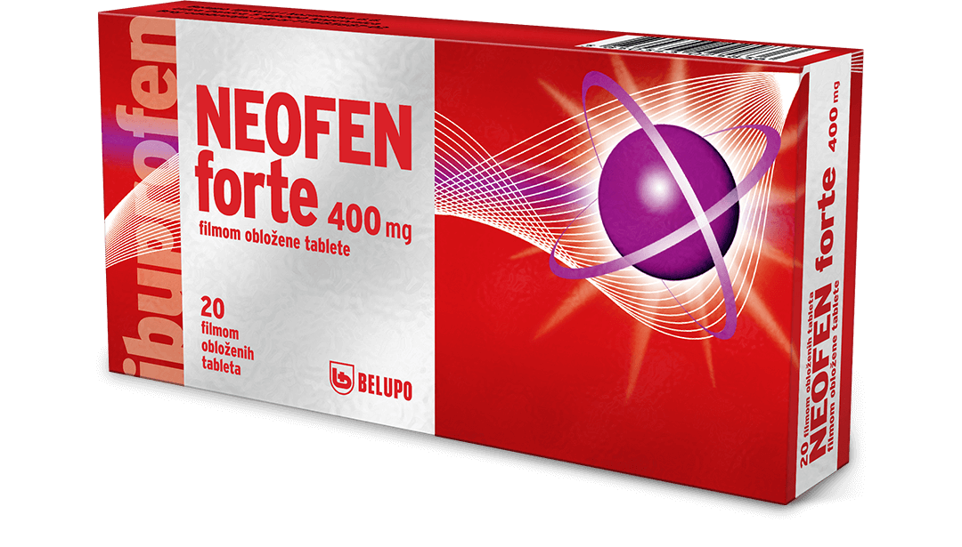 NEOFEN FORTE filmom obložene tablete