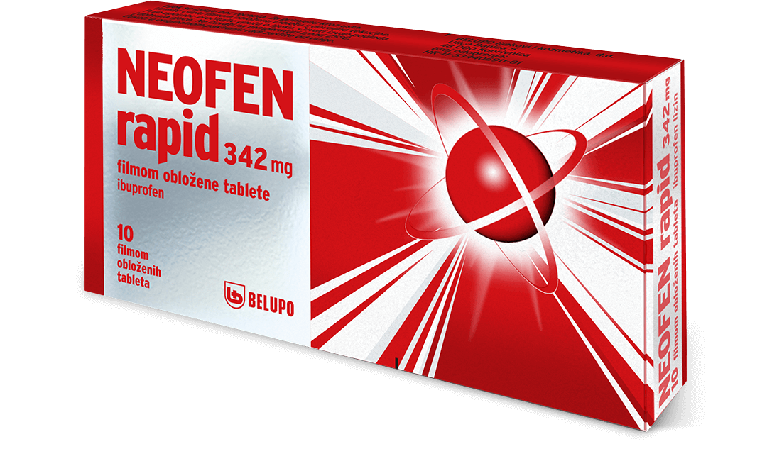 NEOFEN Rapid 342 mg filmom obložene tablete