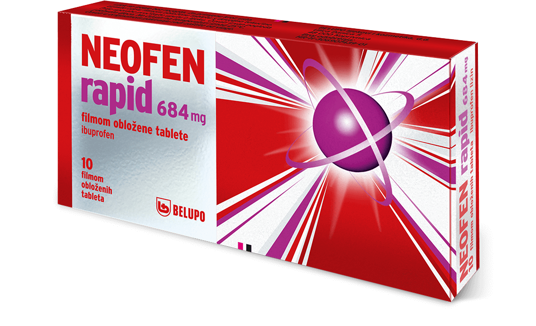 NEOFEN Rapid 684 mg filmom obložene tablete